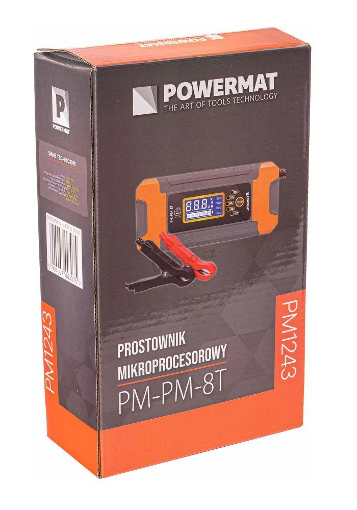 Nabíječka baterií s mikroprocesorem 12/24V PM-PM-8T