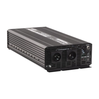 Měnič napětí z 12-24/230V + USB, 5000W