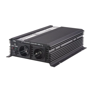 Měnič napětí z 12-24/230V + USB, 1600W