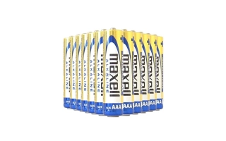 AAA alkalická baterie Maxell 12ks