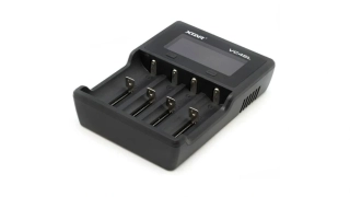 Čtyřkanálová USB nabíječka VC4SL (Li-ion a NiMH)
